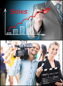 Marketing sales video production team for higher profits