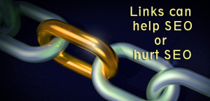 Links can help seo or hurt seo