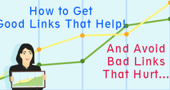How to Get Good Inbound Links That Help SEO and Avoid Bad Links that Hurt Ranking (Part 3 of 6 Online Strategies for Getting More Customers) seo off-site link building to increase website ranking