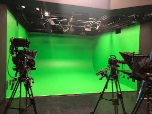 Green screen corporate studio design and build consulting services