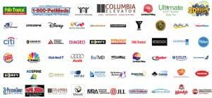 Miami video production company Ball Media Client logos