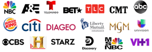 Logos for dubbing and subtitles company services