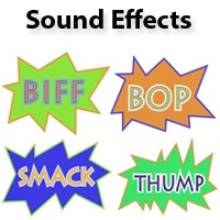 Sound effects for video editing companies services