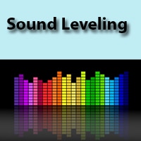 Sound leveling for video editing services
