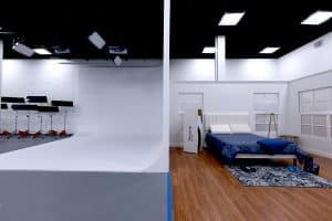 Mattress Firm studio built by our company