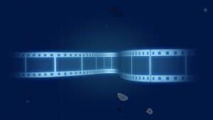 Film strip for a Miami video production company