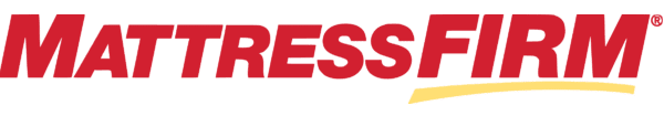 Mattress Firm Logo client for studio design and building and installation