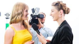 Interviews on camera Miami video production company